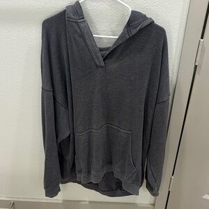 Aerie Charcoal Gray Hoodie